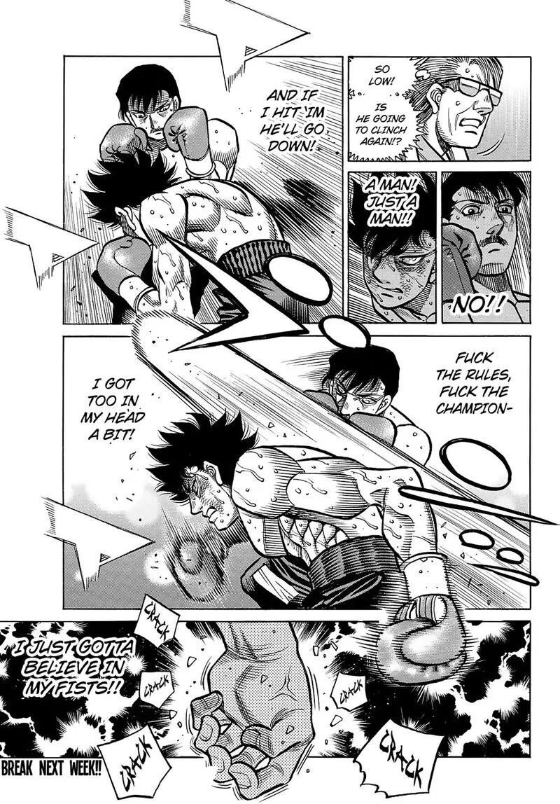 Hajime no Ippo Chapter 1506 page 15