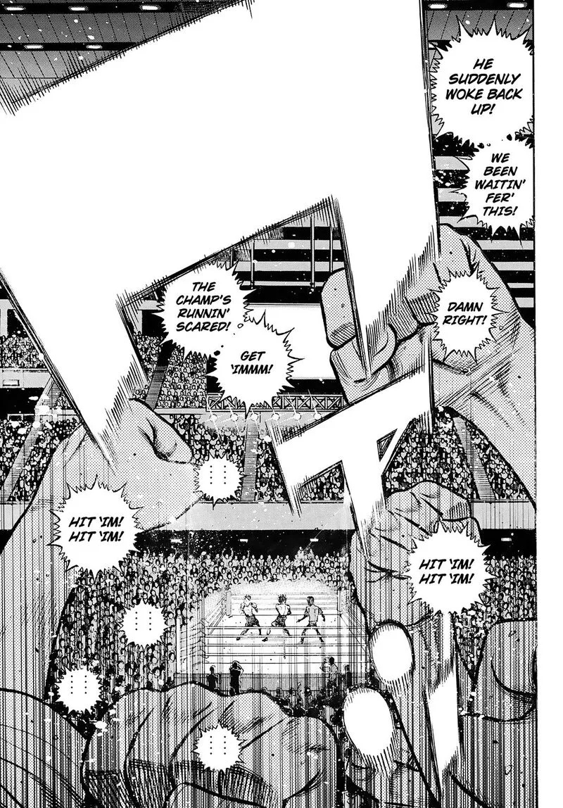 Hajime no Ippo Chapter 1508 page 5