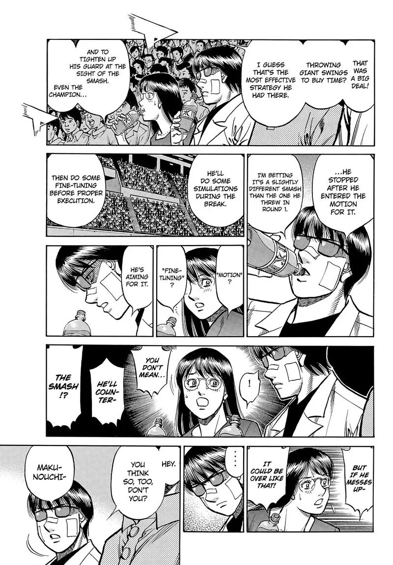 Hajime no Ippo Chapter 1508 page 9