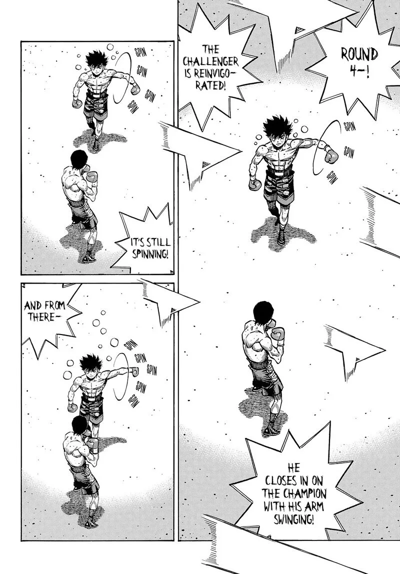 Hajime no Ippo Chapter 1509 page 12