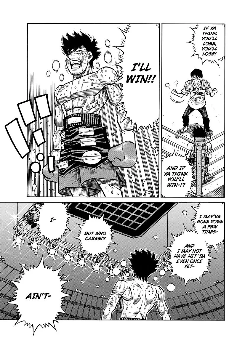 Hajime no Ippo Chapter 1509 page 8