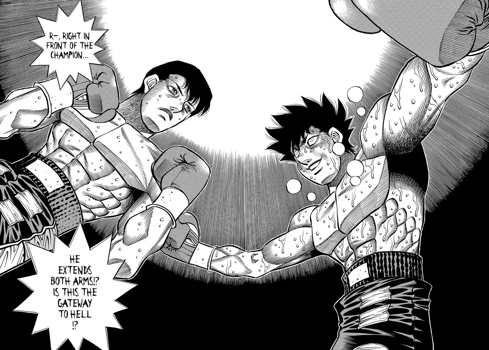 Hajime no Ippo Chapter 1509 page 14