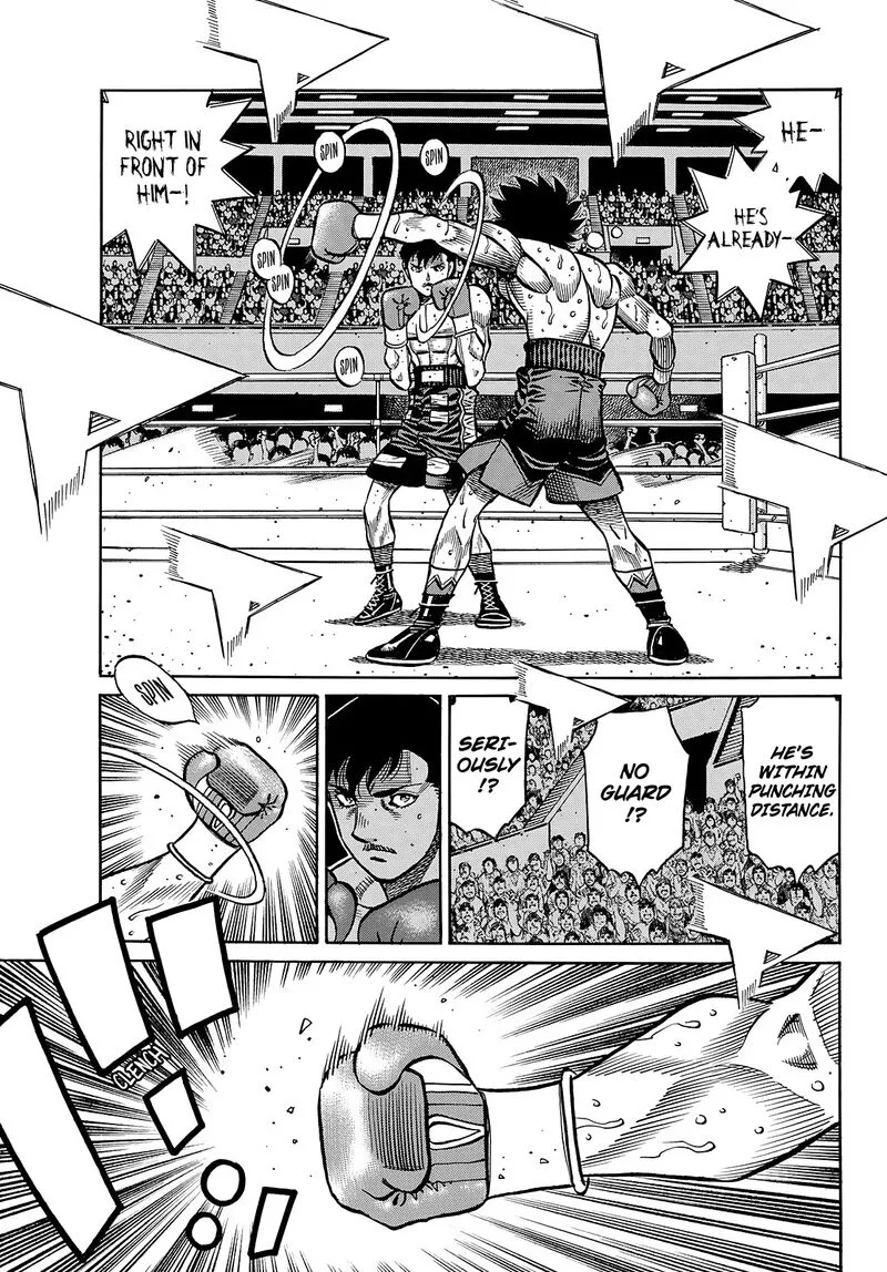 Hajime no Ippo Chapter 1509 page 13