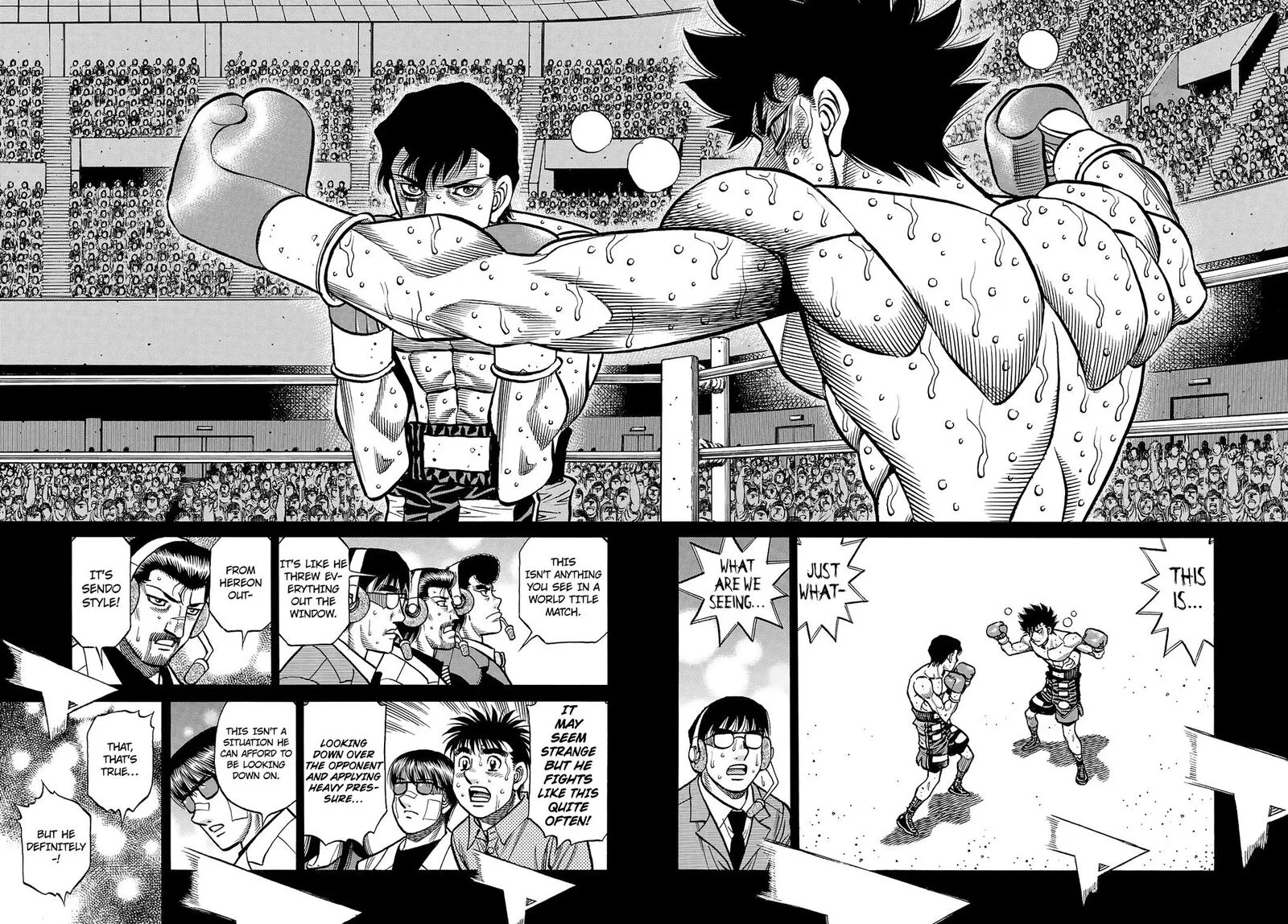 Hajime no Ippo Chapter 1510 page 3