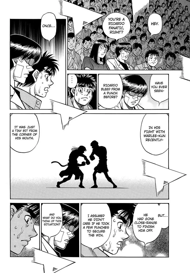 Hajime no Ippo Chapter 1512 page 6