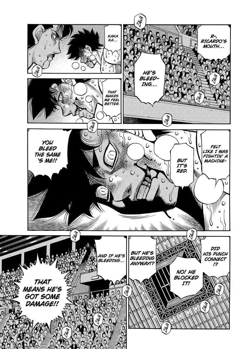 Hajime no Ippo Chapter 1512 page 4