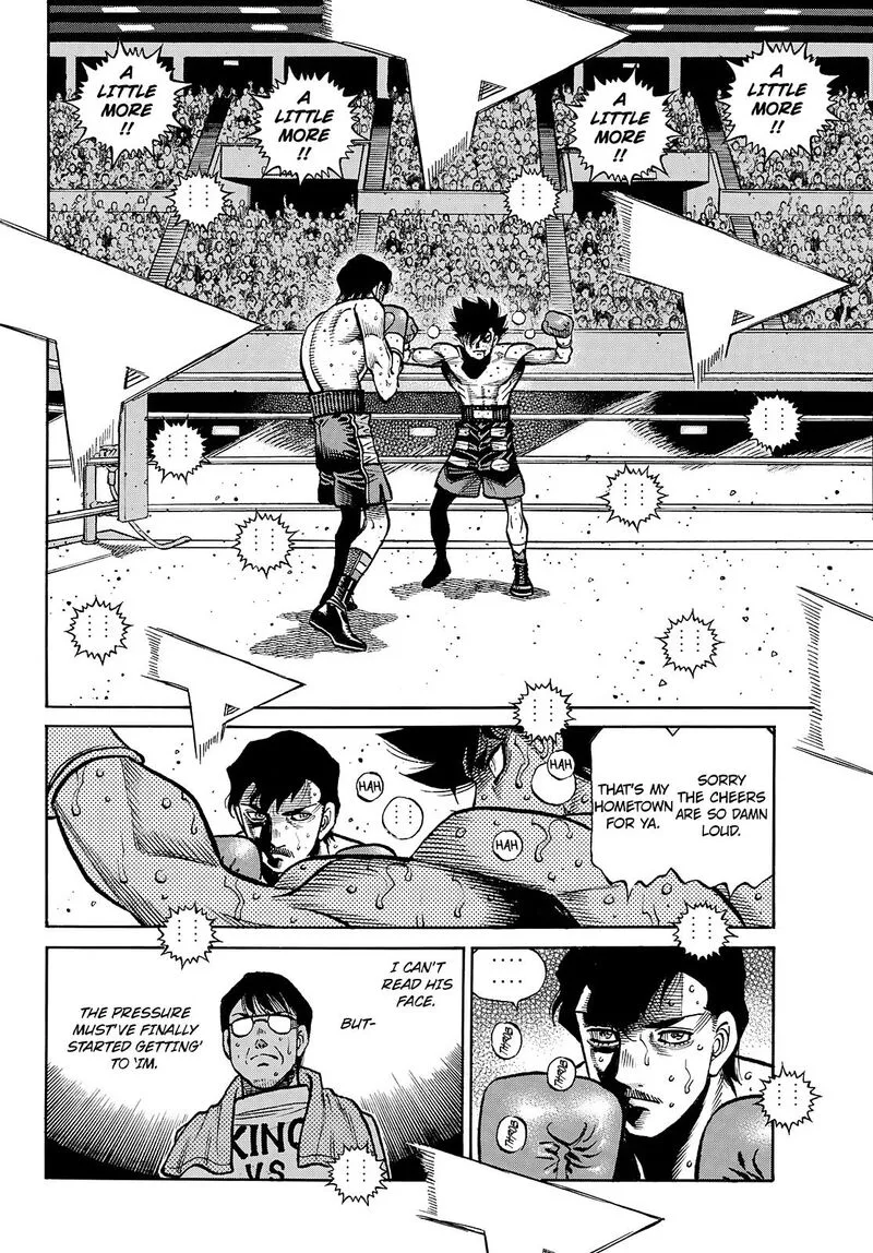 Hajime no Ippo Chapter 1512 page 8