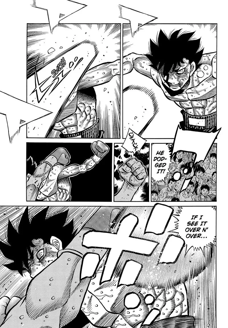Hajime no Ippo Chapter 1513 page 4