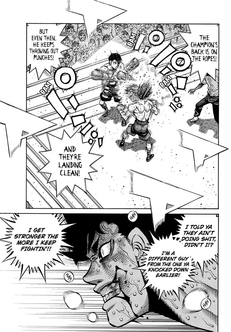 Hajime no Ippo Chapter 1513 page 14