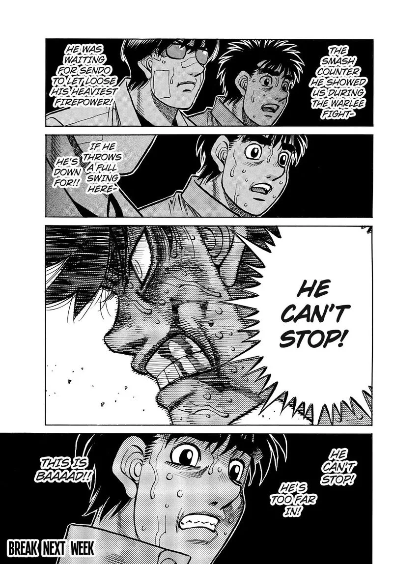 Hajime no Ippo Chapter 1514 page 14