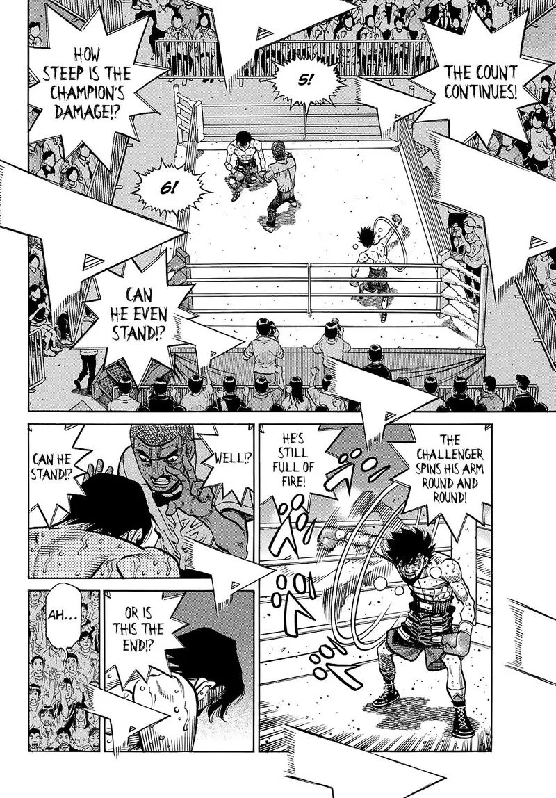 Hajime no Ippo Chapter 1515 page 13