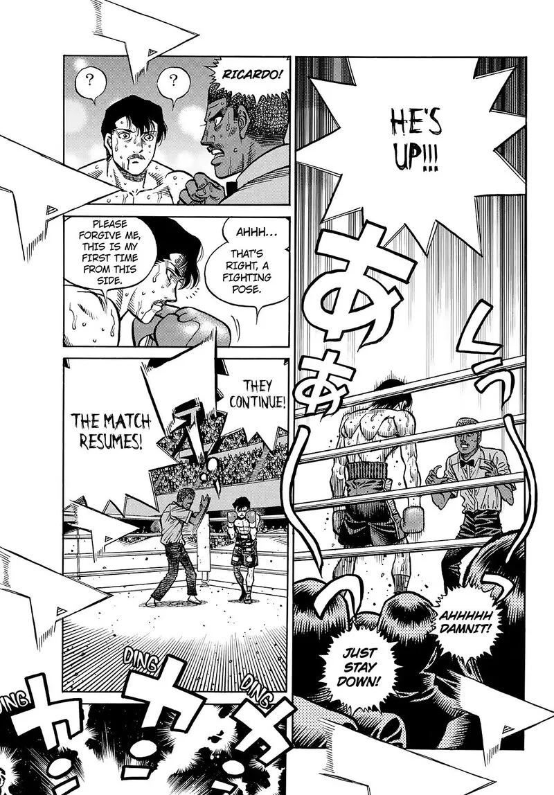 Hajime no Ippo Chapter 1515 page 14