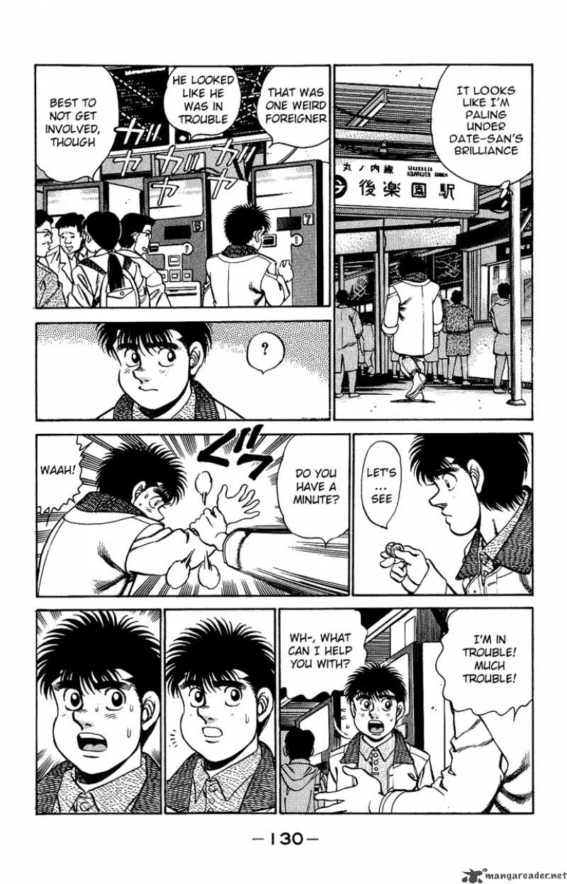 Hajime no Ippo Chapter 157 page 8