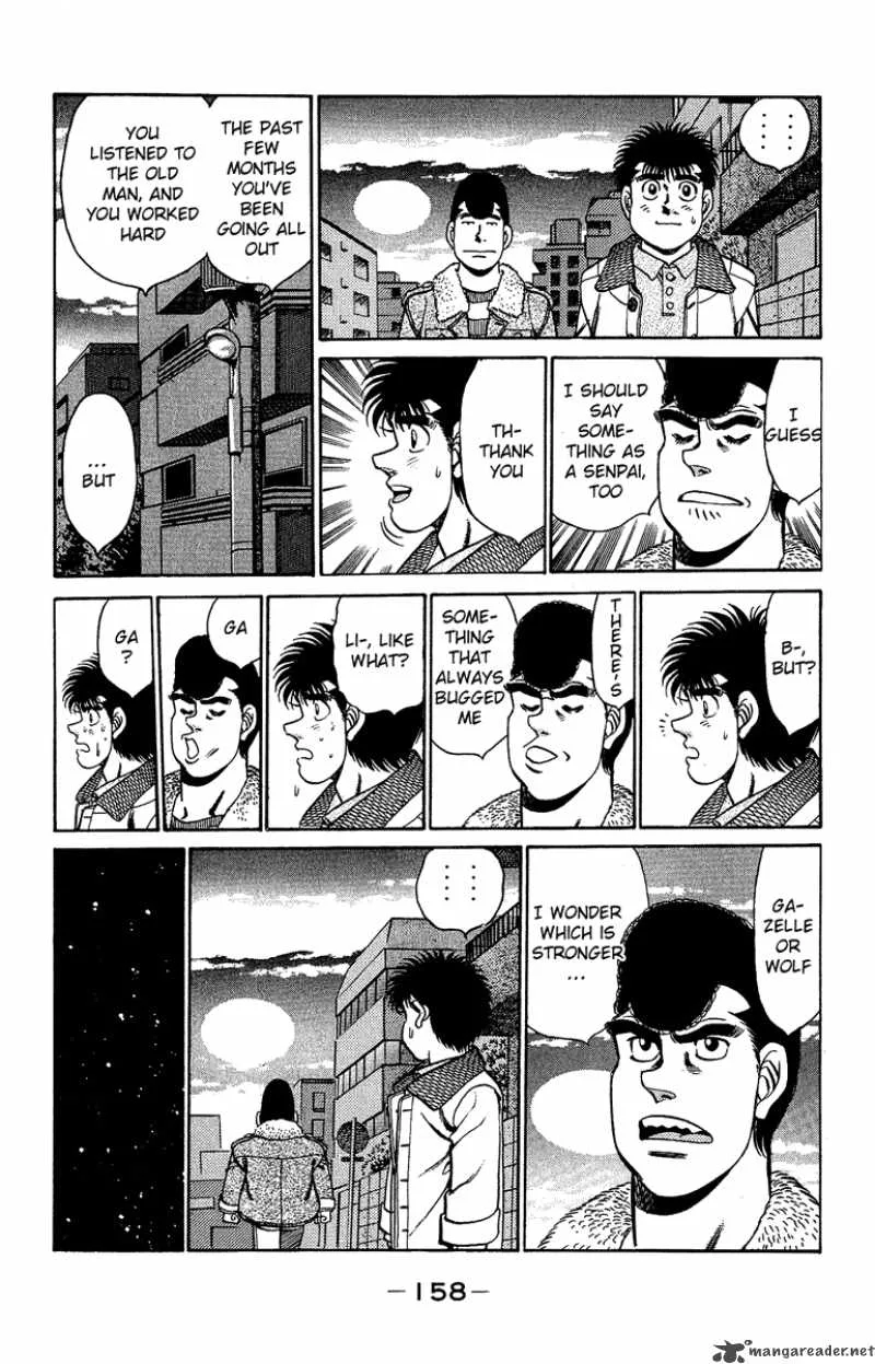 Hajime no Ippo Chapter 158 page 16