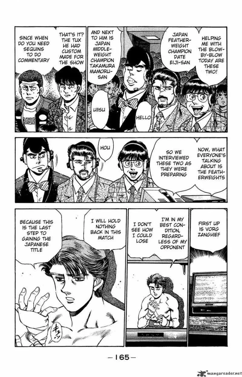 Hajime no Ippo Chapter 159 page 3
