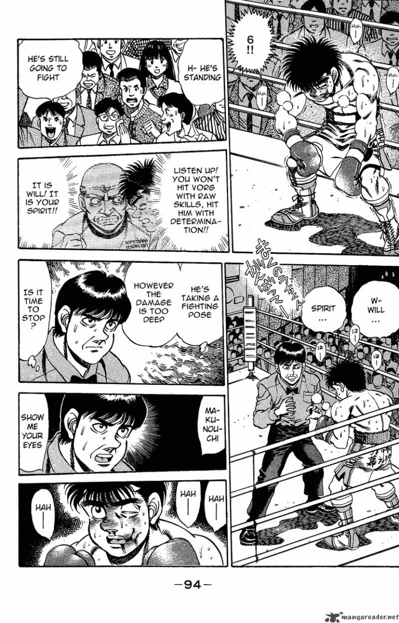 Hajime no Ippo Chapter 164 page 12