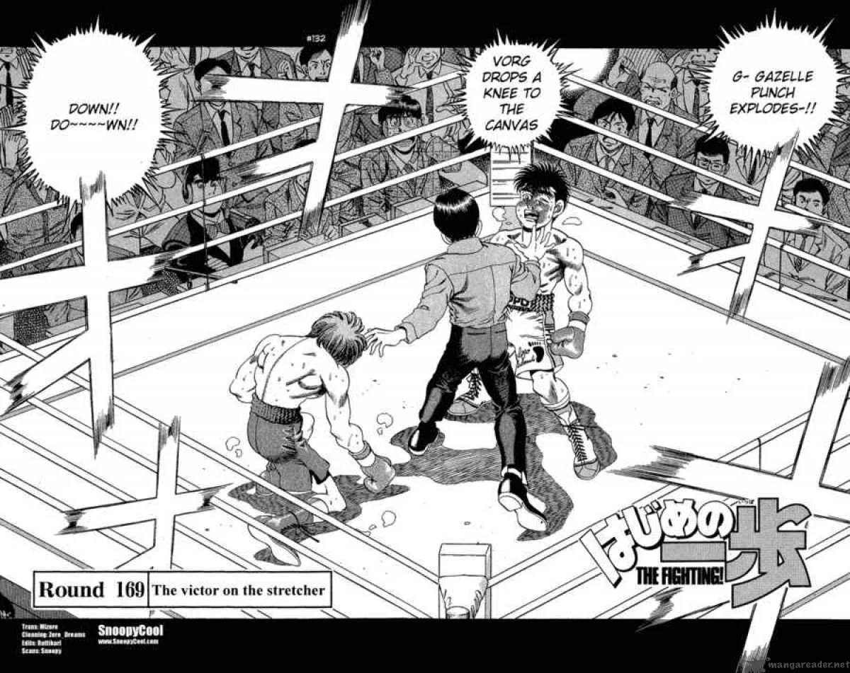 Hajime no Ippo Chapter 169 page 1