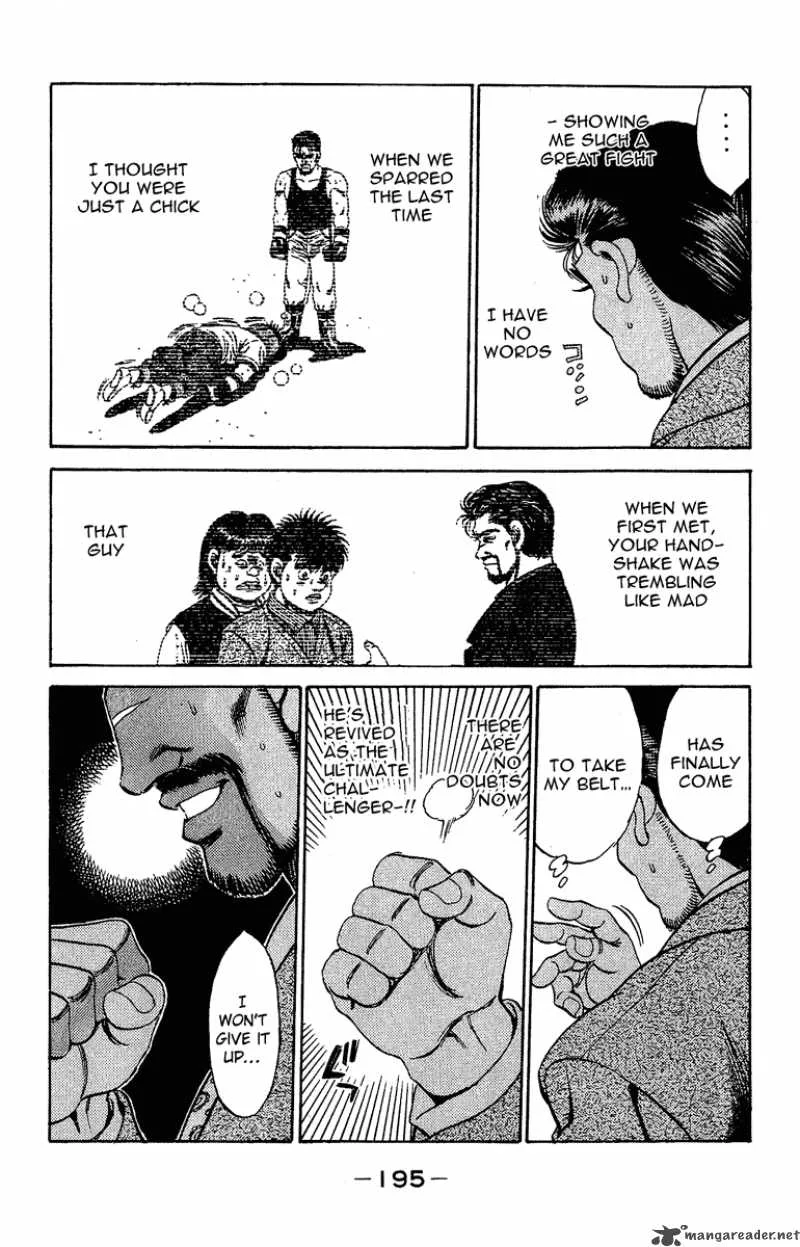 Hajime no Ippo Chapter 169 page 16