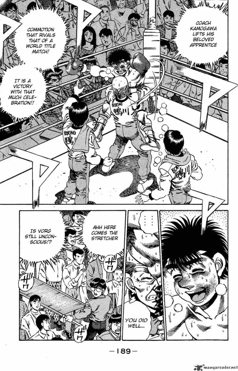 Hajime no Ippo Chapter 169 page 10