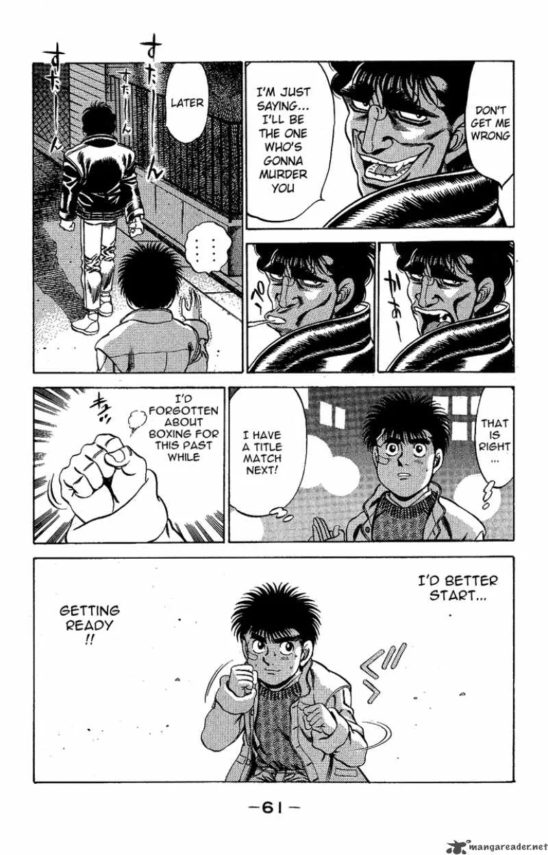 Hajime no Ippo Chapter 172 page 19