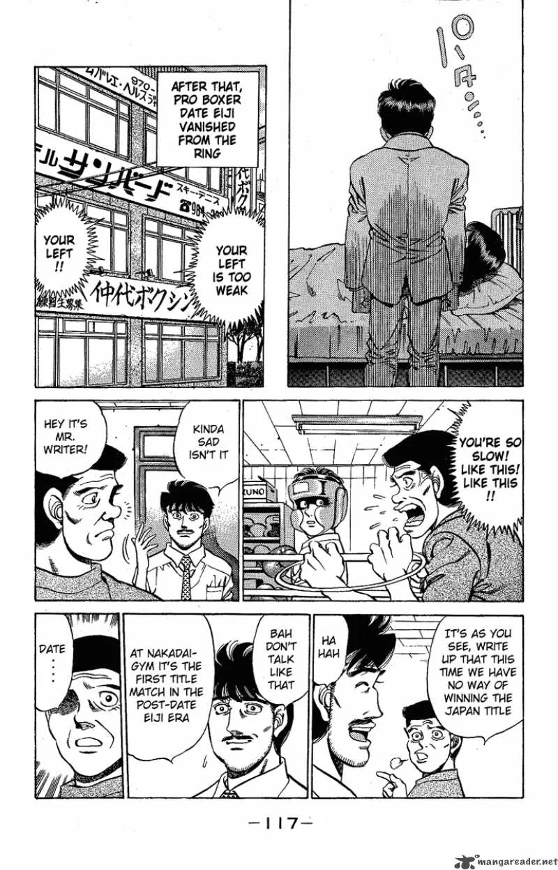 Hajime no Ippo Chapter 175 page 14