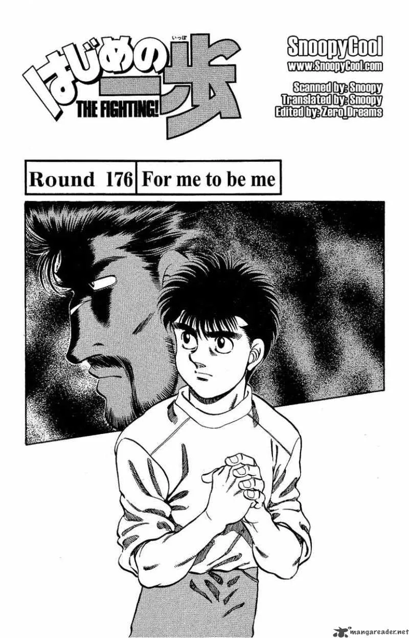 Hajime no Ippo Chapter 176 page 1