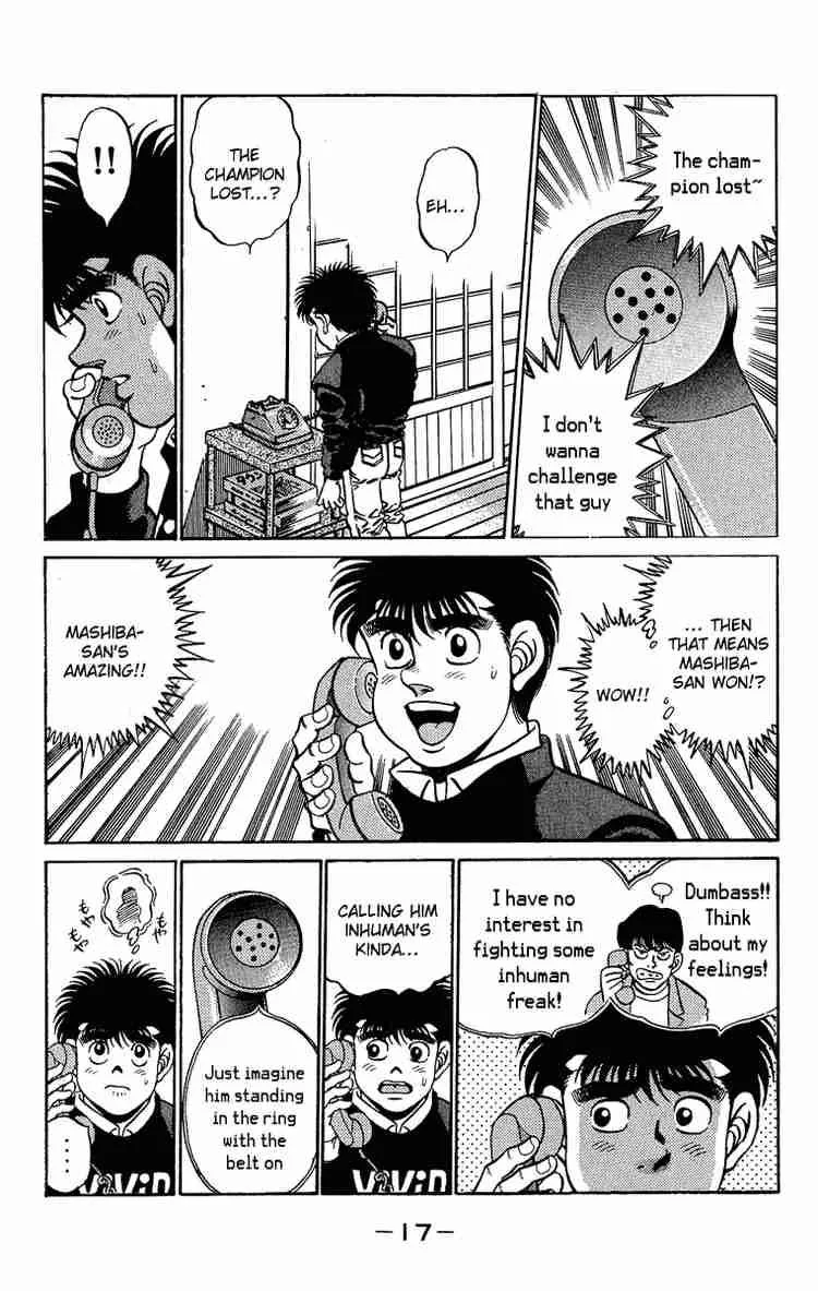 Hajime no Ippo Chapter 179 page 17