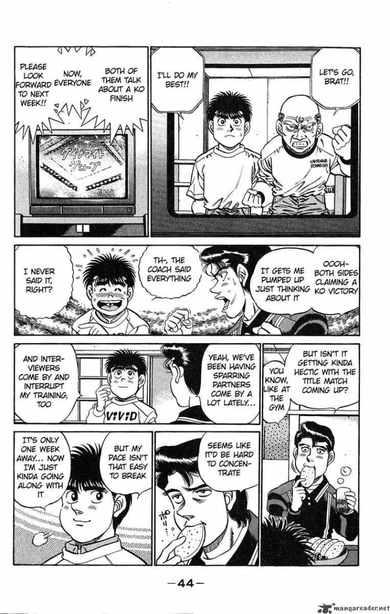 Hajime no Ippo Chapter 181 page 4