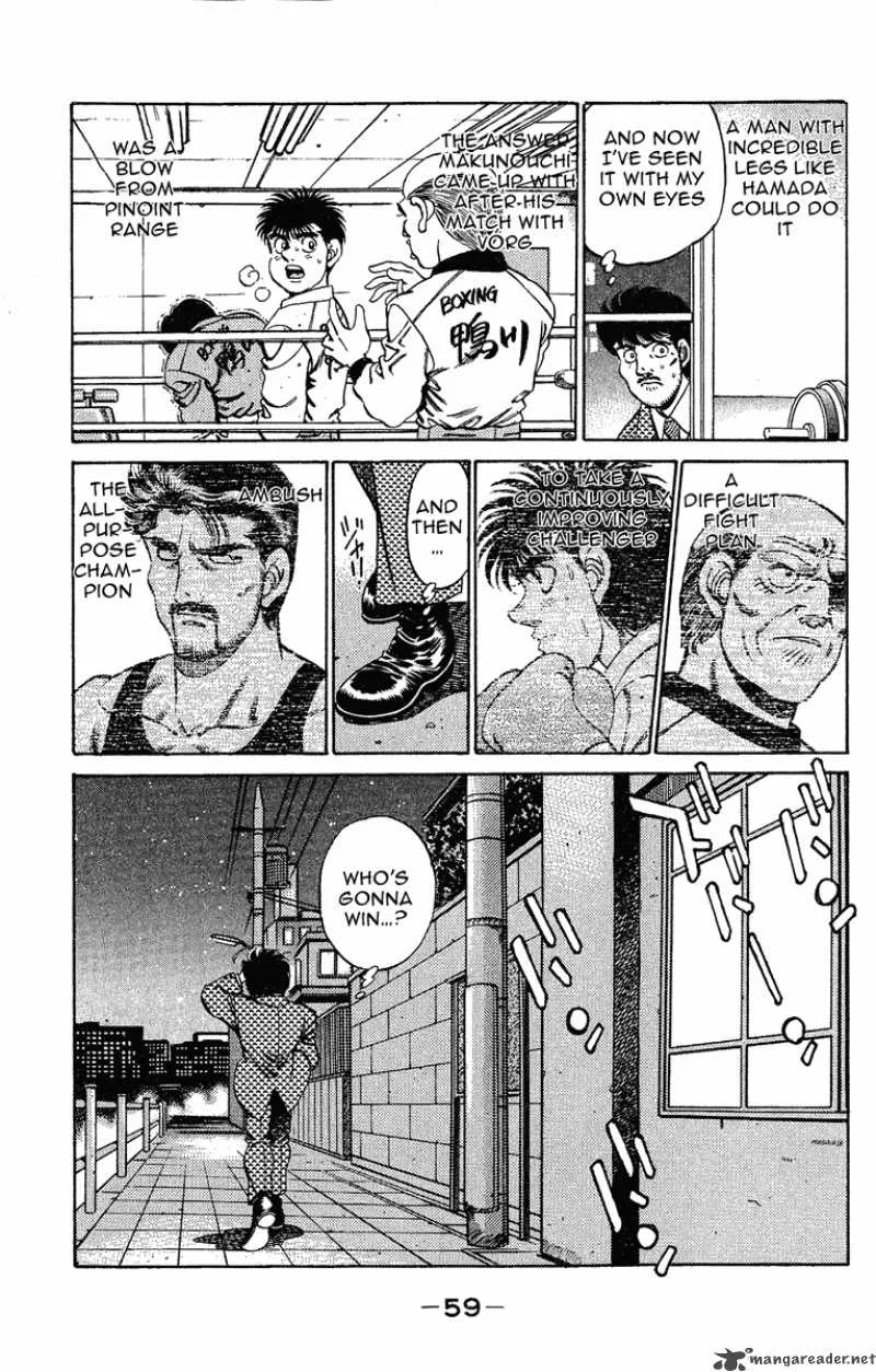 Hajime no Ippo Chapter 181 page 19