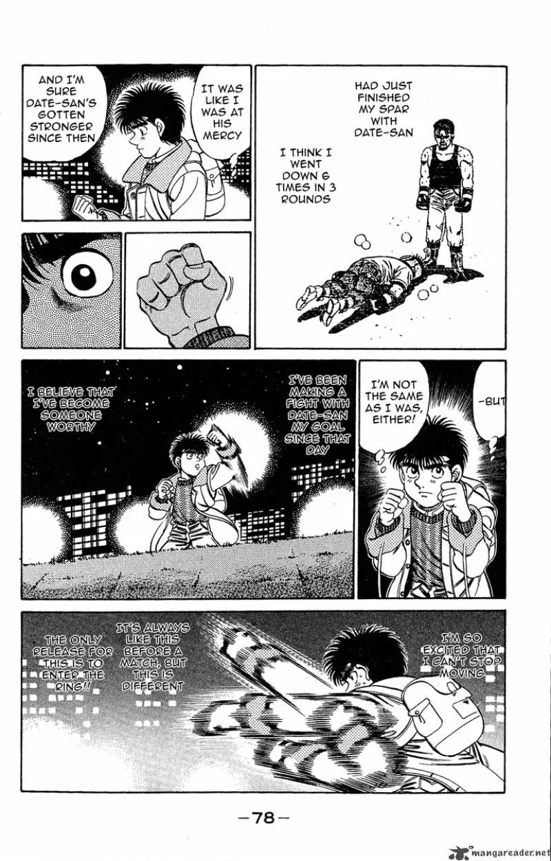 Hajime no Ippo Chapter 182 page 18