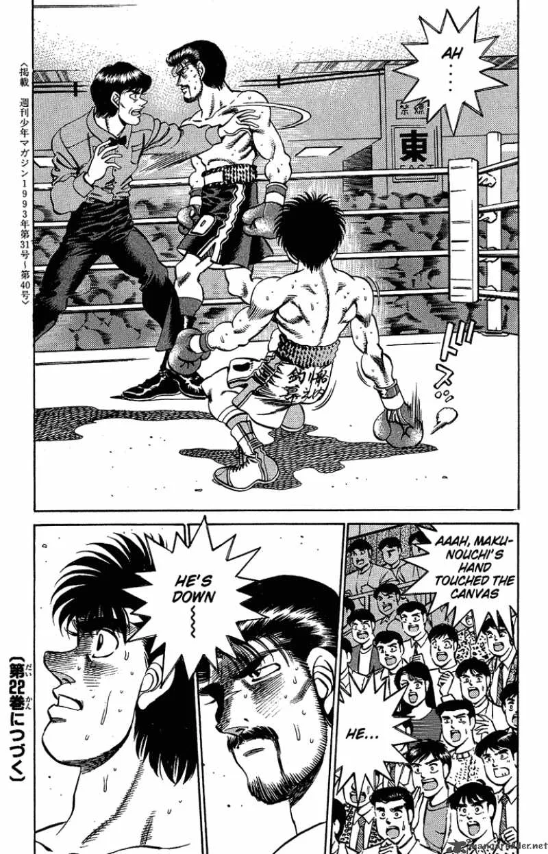 Hajime no Ippo Chapter 187 page 19