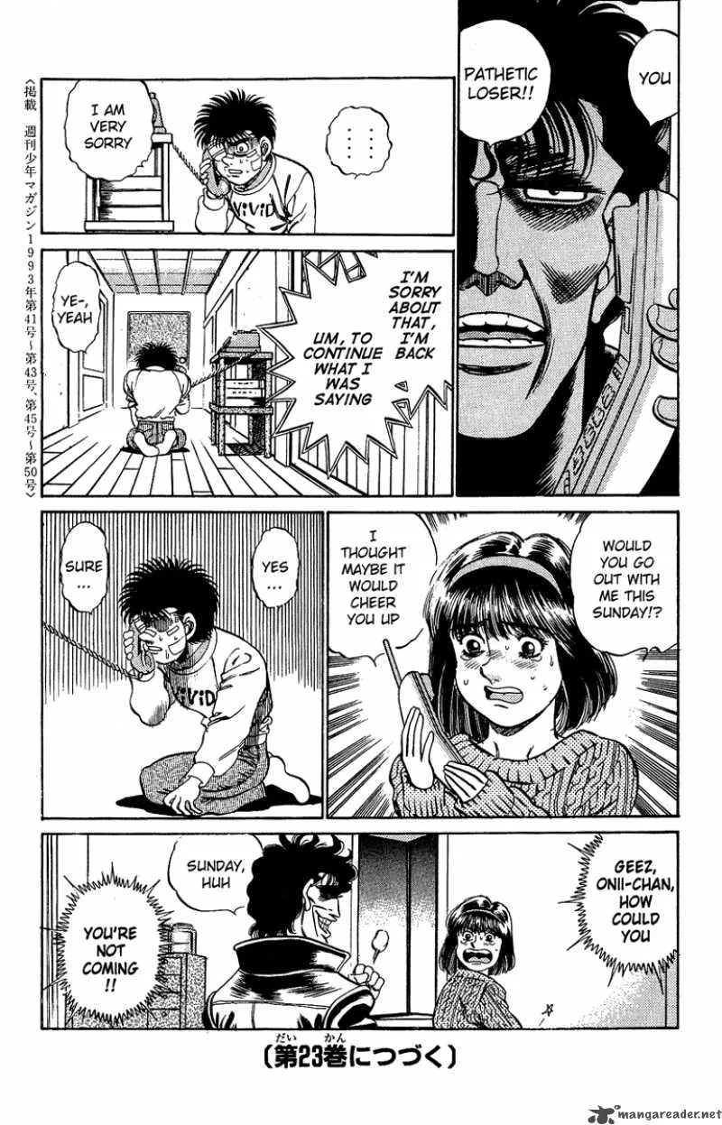 Hajime no Ippo Chapter 196 page 19