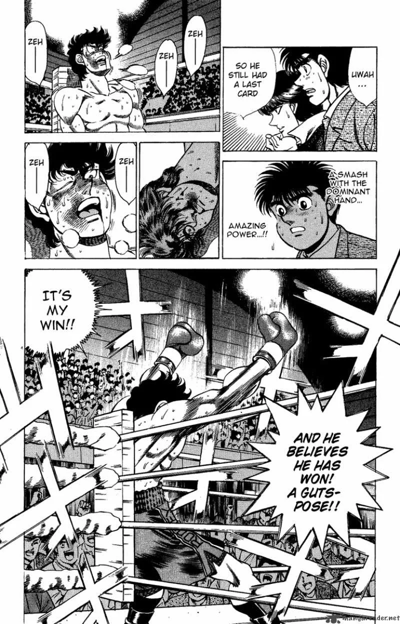 Hajime no Ippo Chapter 202 page 18