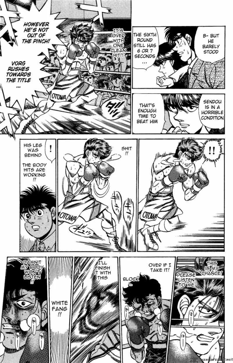 Hajime no Ippo Chapter 202 page 5