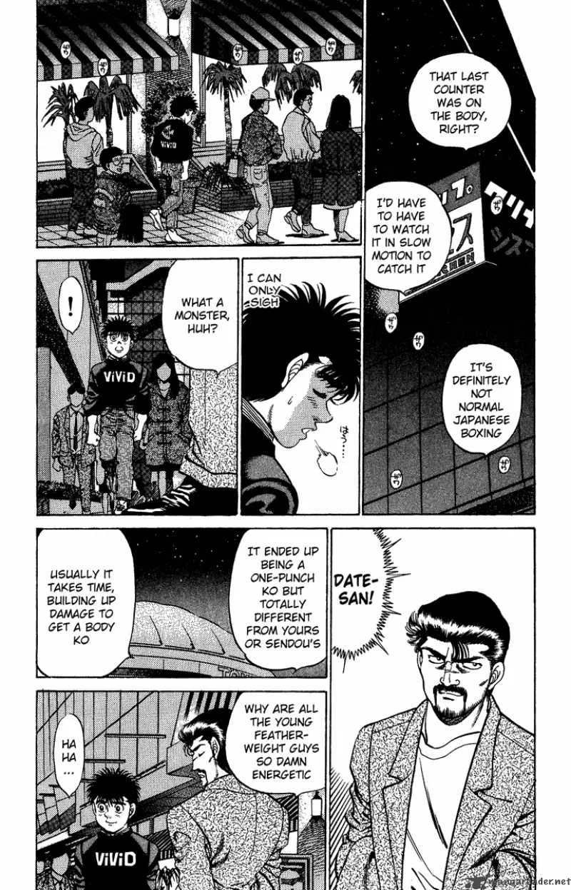 Hajime no Ippo Chapter 206 page 11