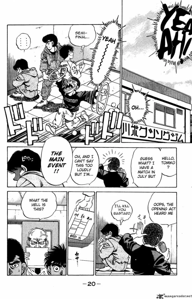 Hajime no Ippo Chapter 206 page 20