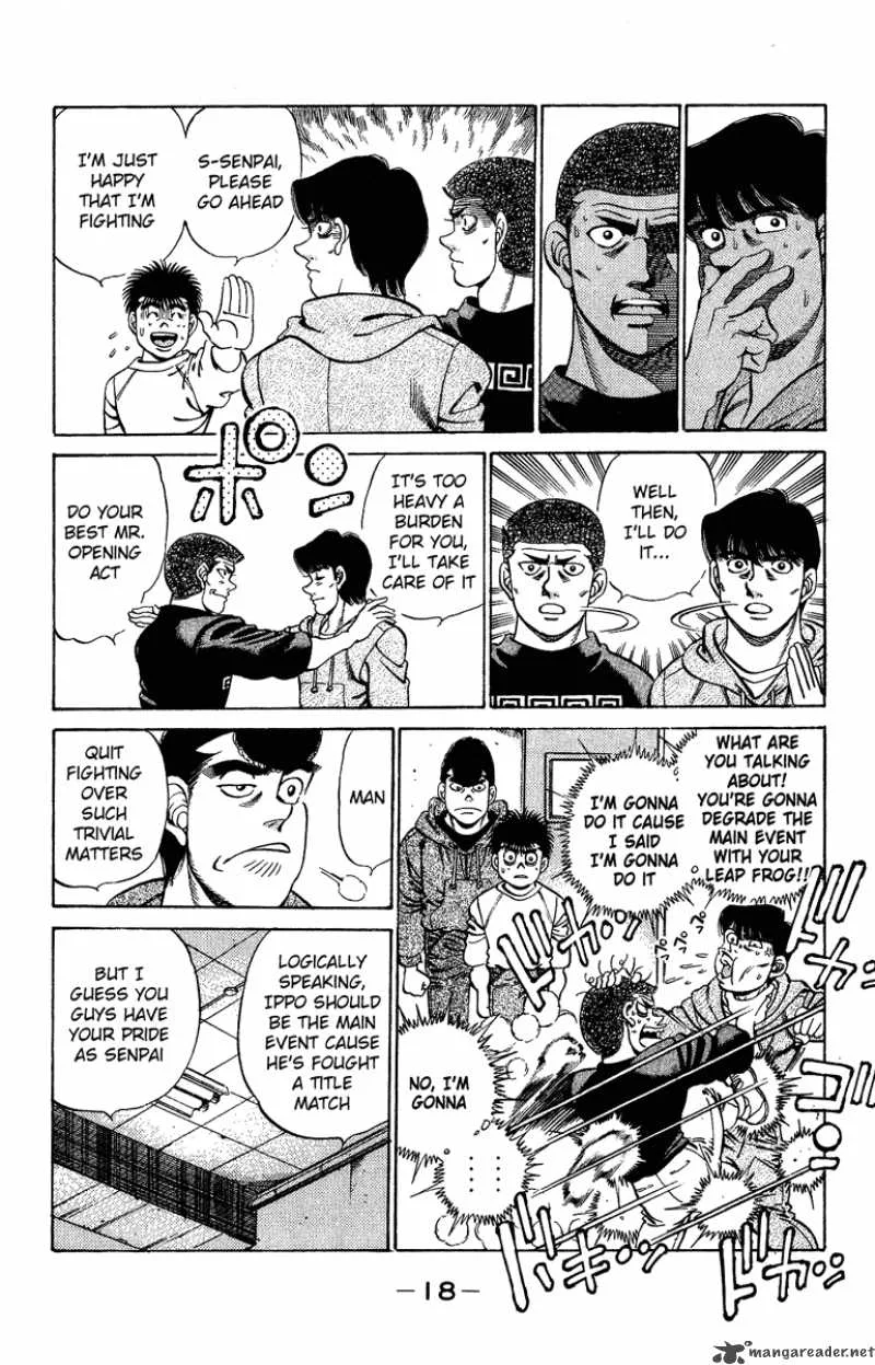 Hajime no Ippo Chapter 206 page 18