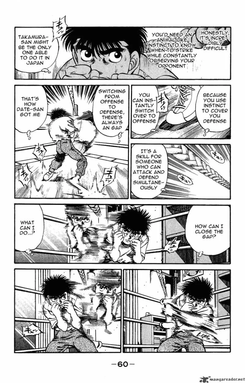Hajime no Ippo Chapter 208 page 18