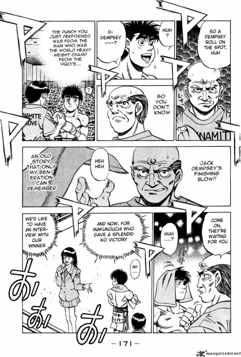 Hajime no Ippo Chapter 214 page 8