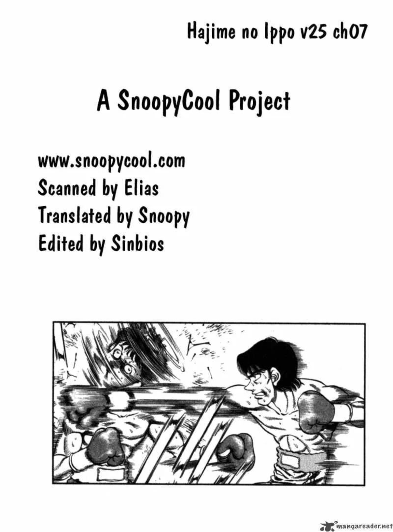 Hajime no Ippo Chapter 221 page 20