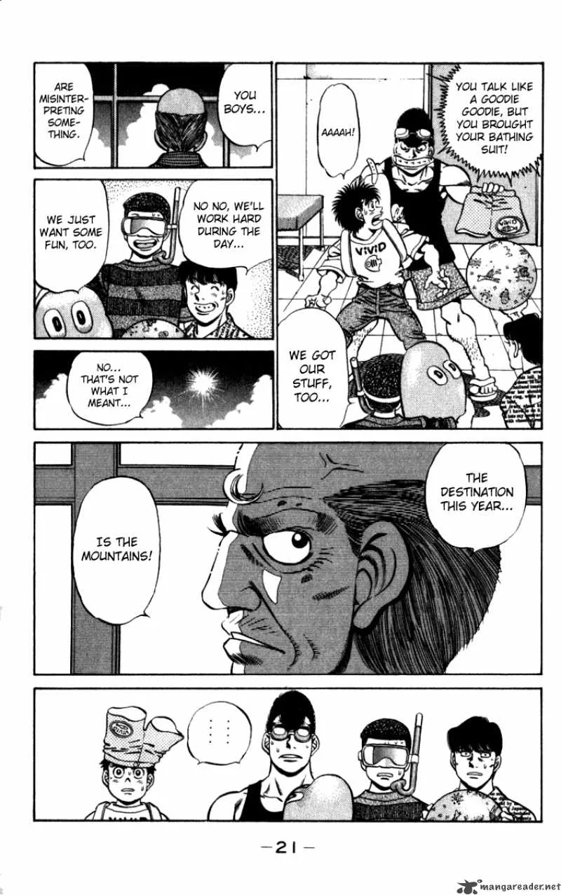 Hajime no Ippo Chapter 224 page 22