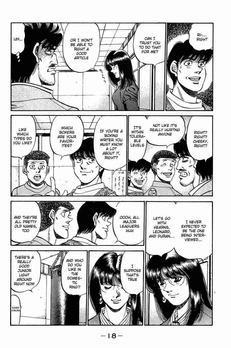 Hajime no Ippo Chapter 233 page 19