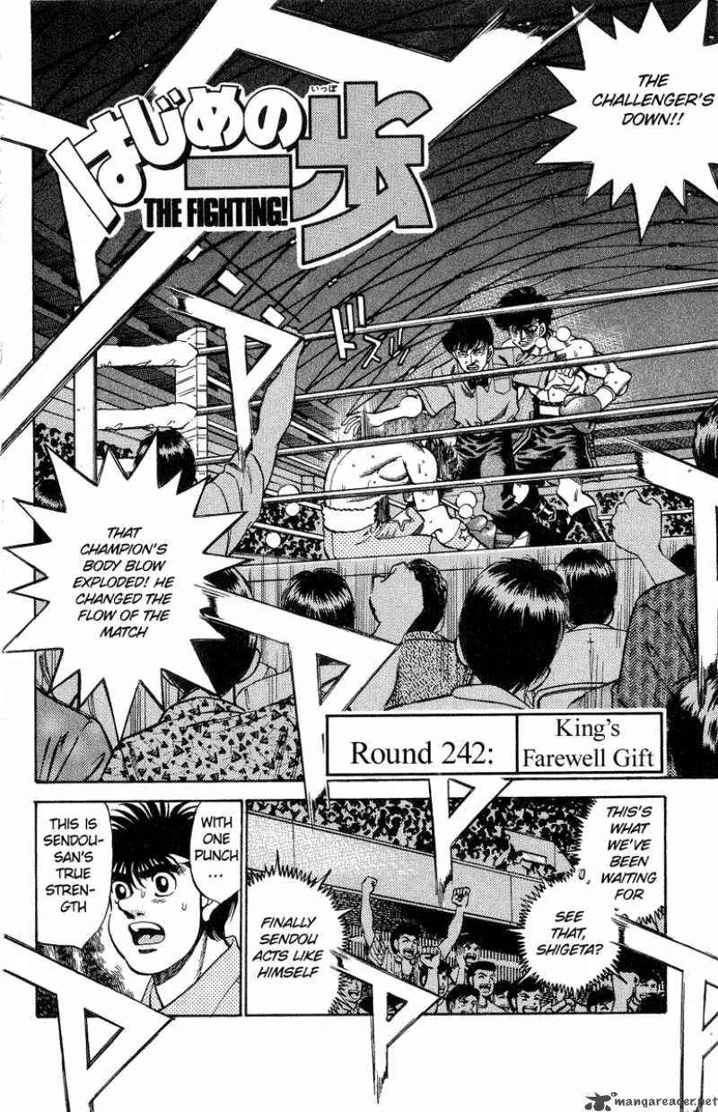 Hajime no Ippo Chapter 242 page 5