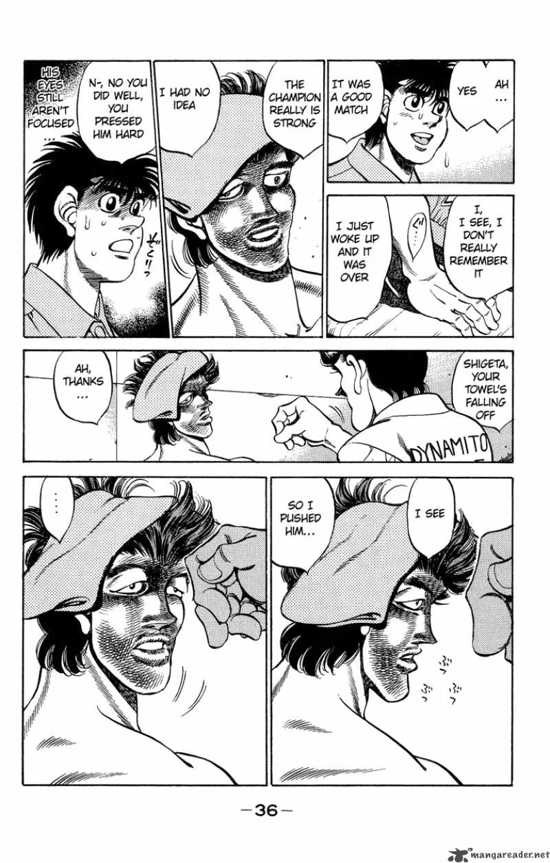 Hajime no Ippo Chapter 243 page 14