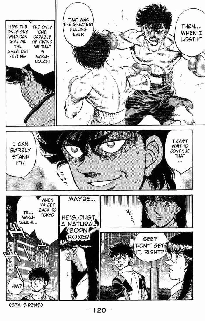 Hajime no Ippo Chapter 247 page 18
