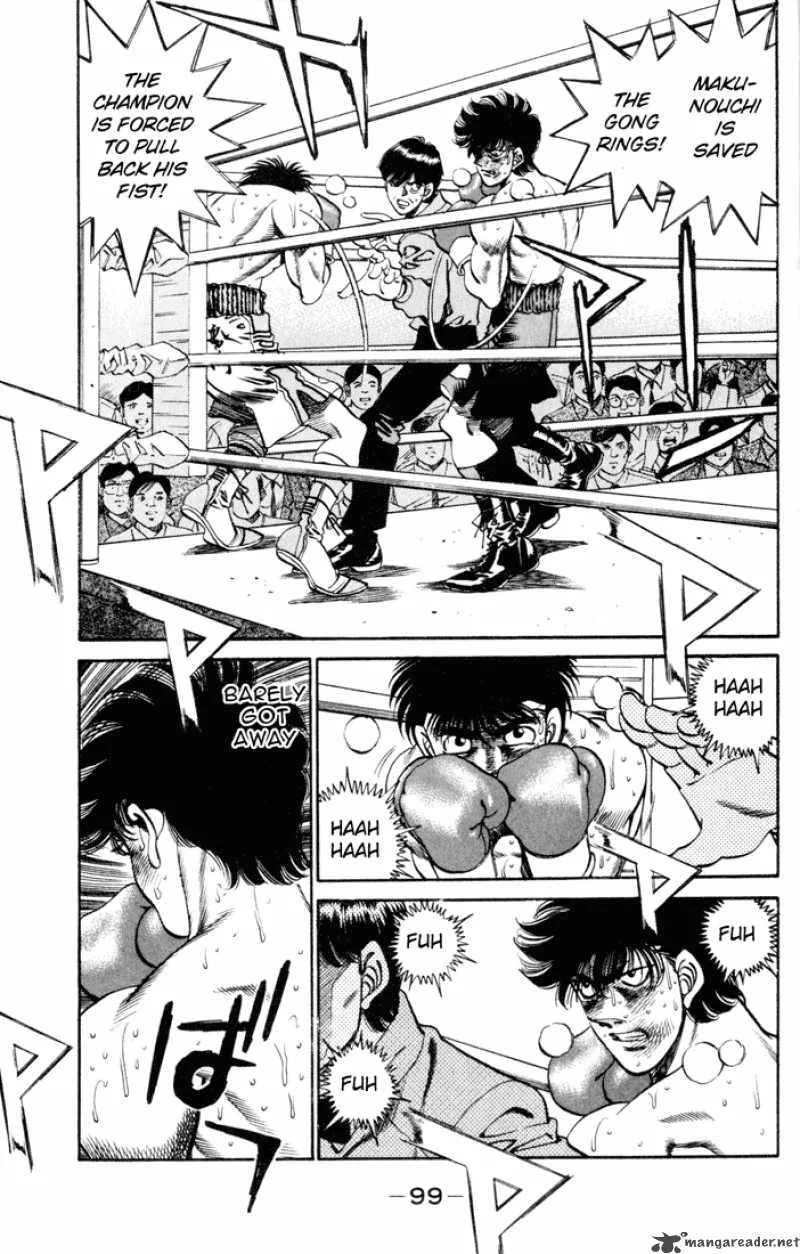 Hajime no Ippo Chapter 255 page 17