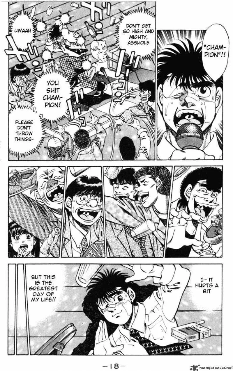 Hajime no Ippo Chapter 269 page 19