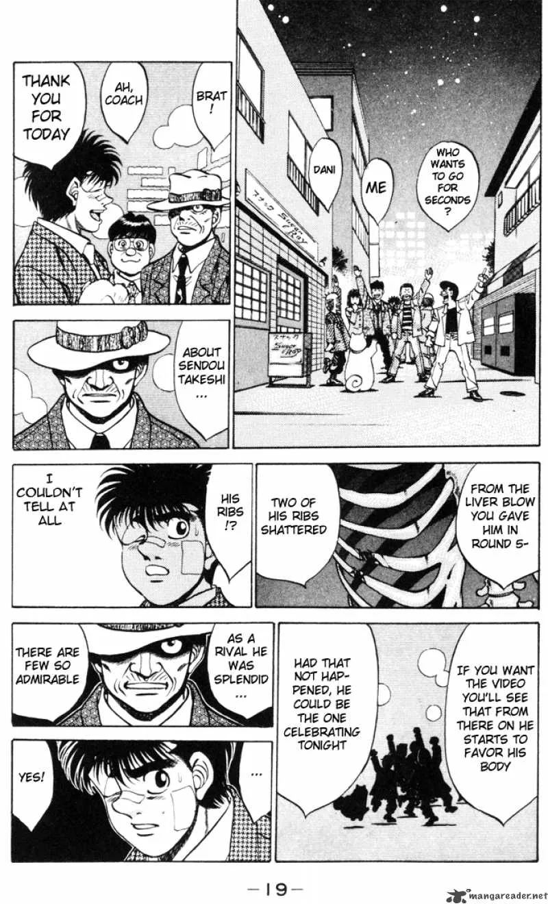 Hajime no Ippo Chapter 269 page 20