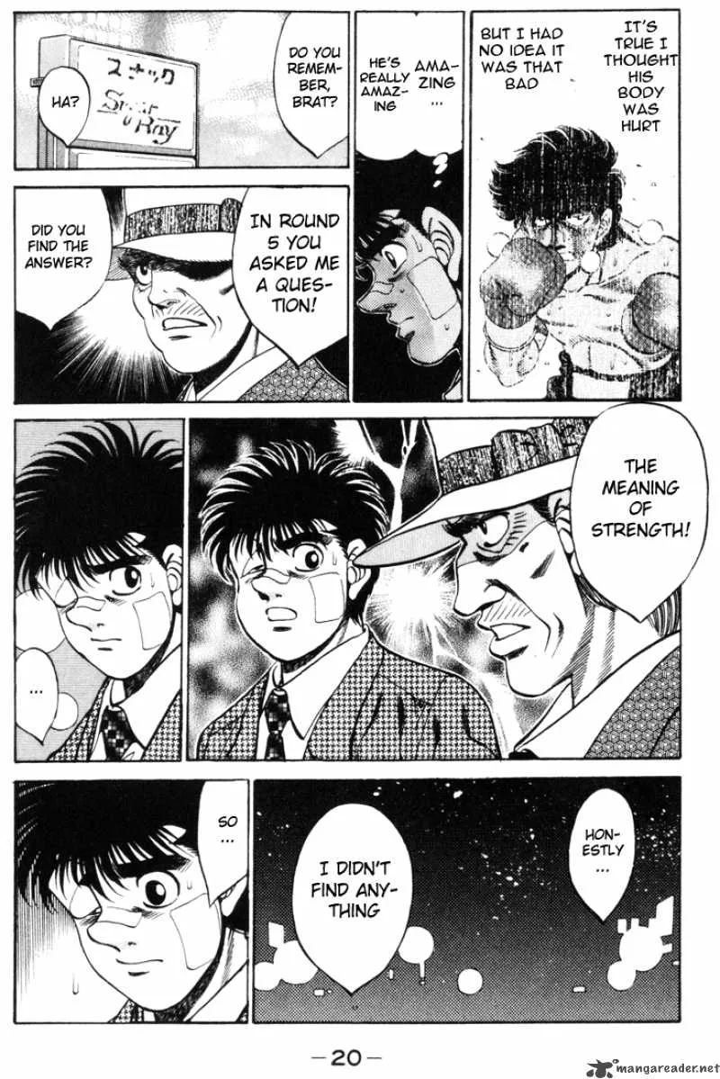 Hajime no Ippo Chapter 269 page 21