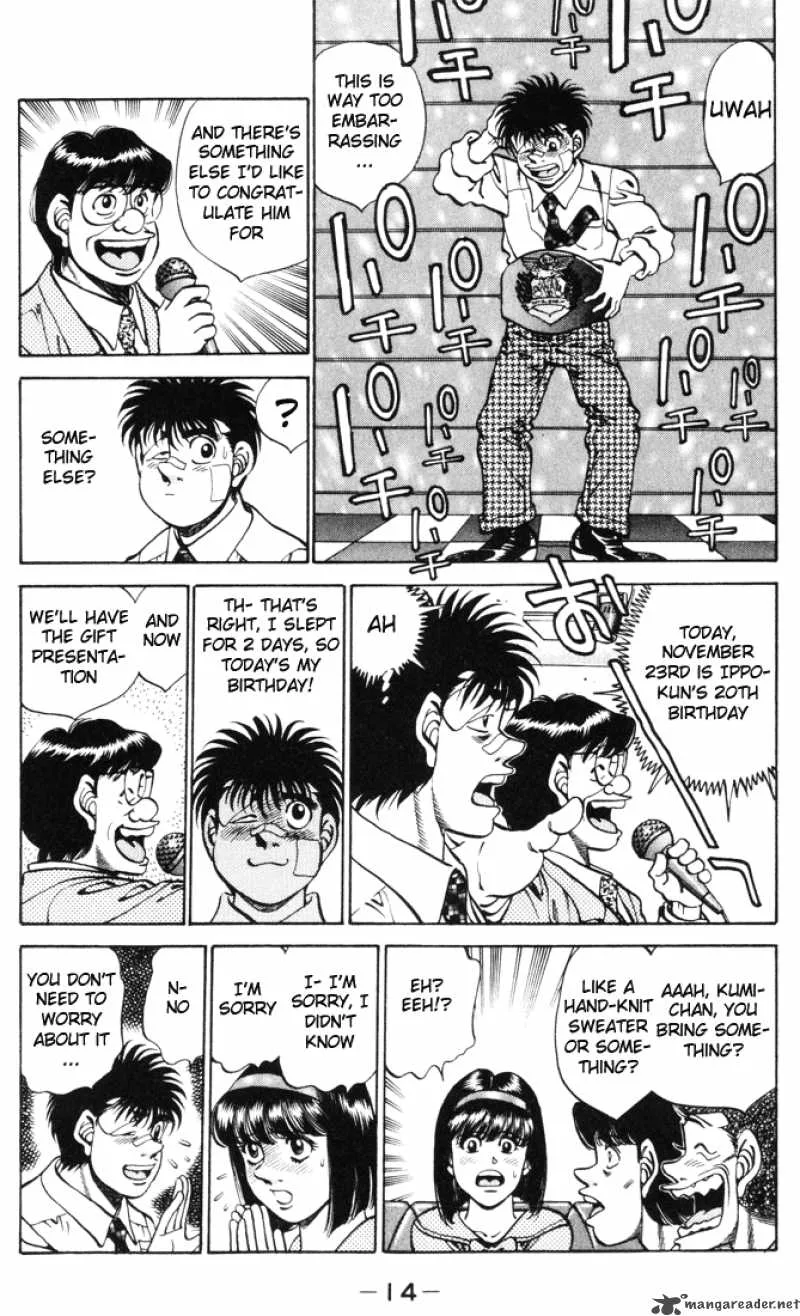 Hajime no Ippo Chapter 269 page 15